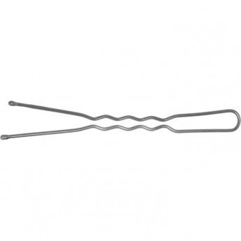 Шпильки 60 мм волна, серебристые (60 шт.) DEWAL SLT60V-4S/60